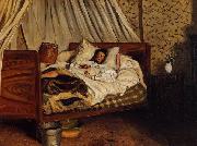 Frederic Bazille Monet after His Accident at the Inn of Chailly France oil painting artist